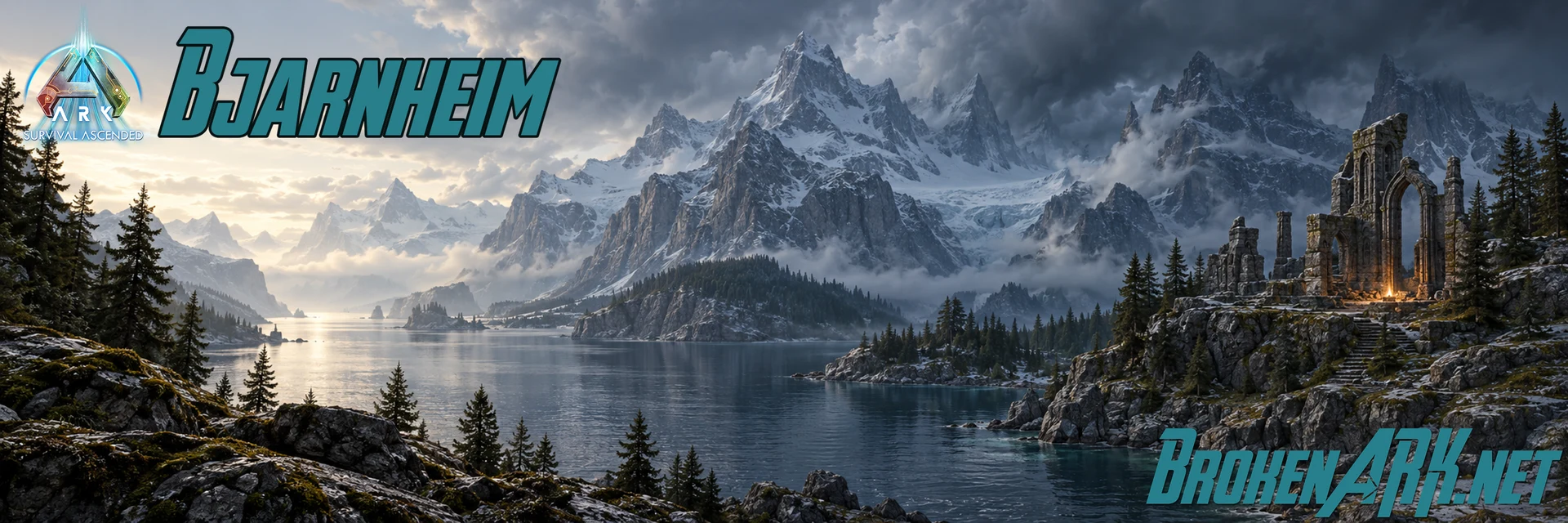 Bjarnheim · BrokenArk map artwork