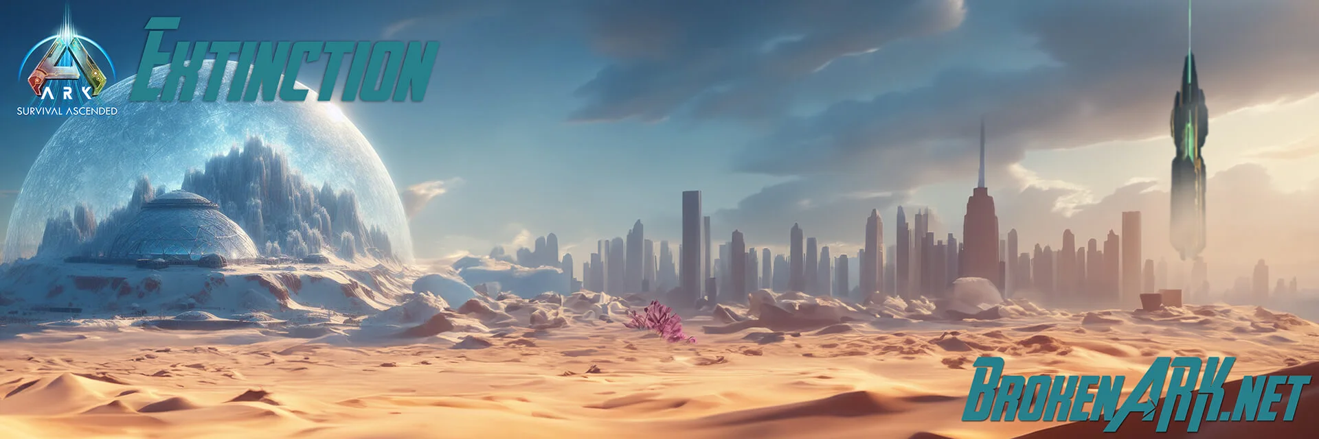 Extinction · BrokenArk map artwork