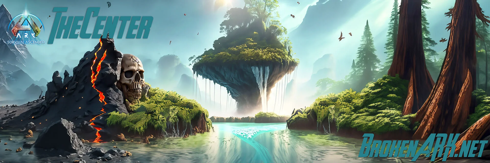 The Center · BrokenArk map artwork